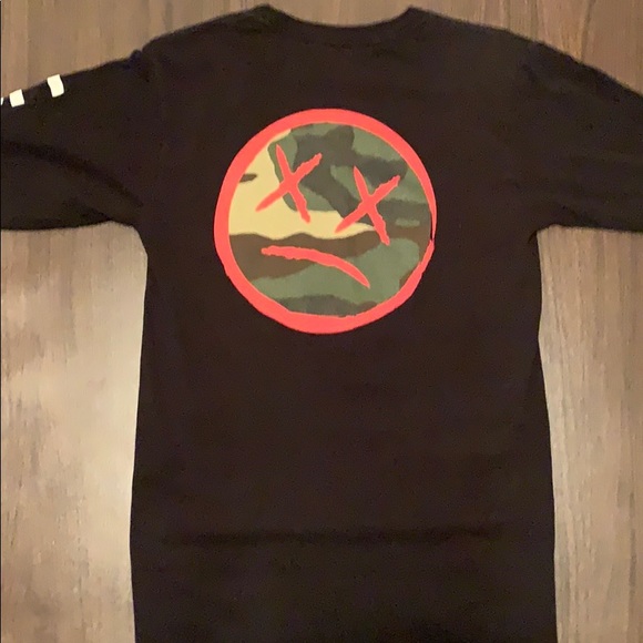 Lights Out Long Sleeve Tee Shirt - Picture 2 of 4